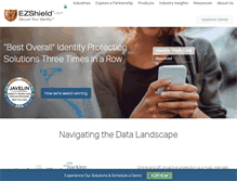 Tablet Screenshot of ezshield.com